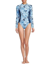 Wynton Rashguard One-Piece Swimsuit
