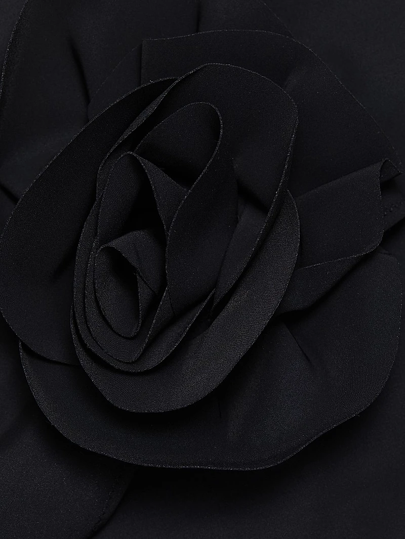 Ghita Rosette One-Shoulder One-Piece Swimsuit