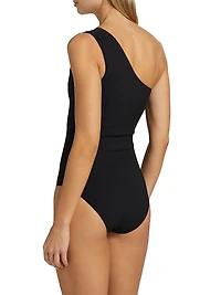 Aderi One-Shoulder One-Piece Swimsuit