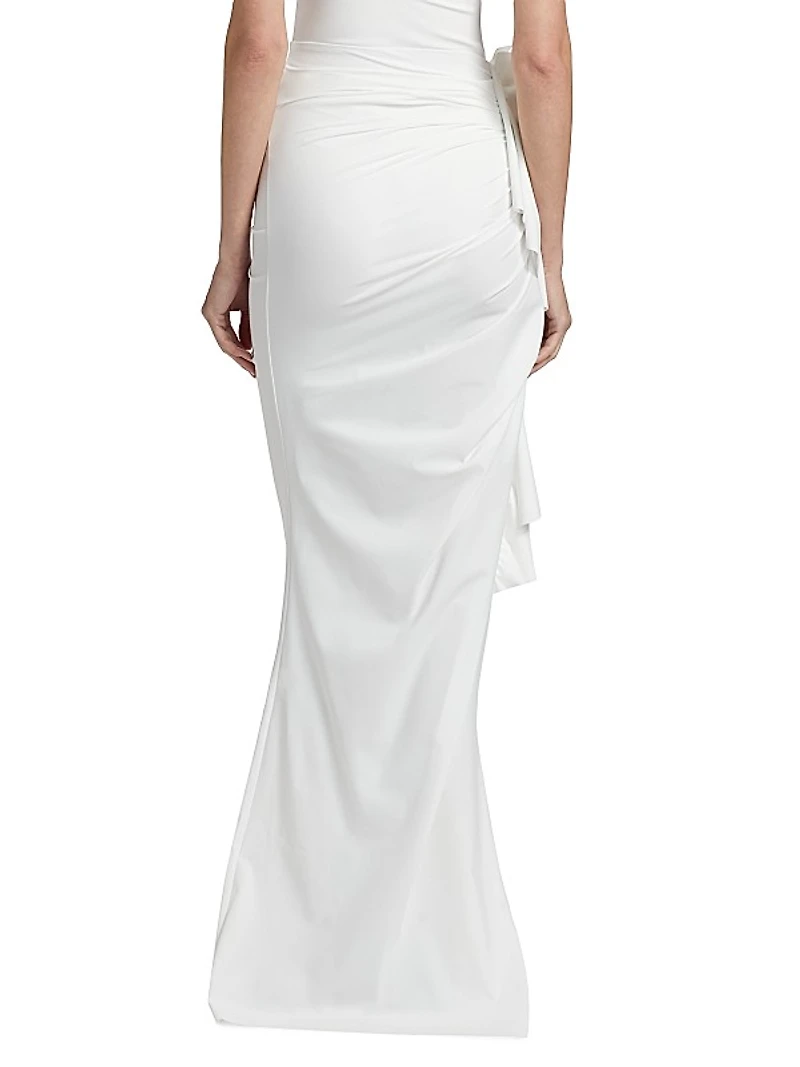 Sirya Ruched Cover-Up Skirt