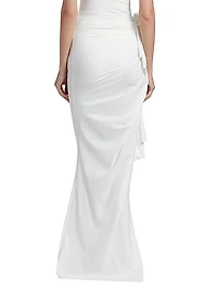 Sirya Ruched Cover-Up Skirt