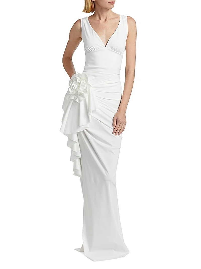 Sirya Ruched Cover-Up Skirt