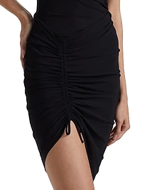Mita Ruched Cover-Up Skirt