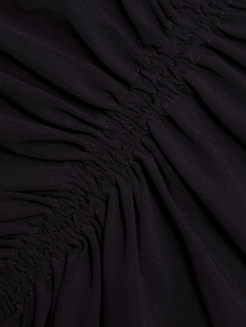 Mita Ruched Cover-Up Skirt