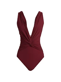 Almea Twist One-Piece Swimsuit