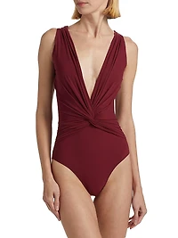 Almea Twist One-Piece Swimsuit