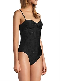 Daphne Embellished One-Piece Swimsuit