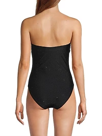 Daphne Embellished One-Piece Swimsuit