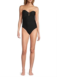 Daphne Embellished One-Piece Swimsuit