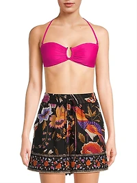 Erin Floral Cotton Elasticized Shorts