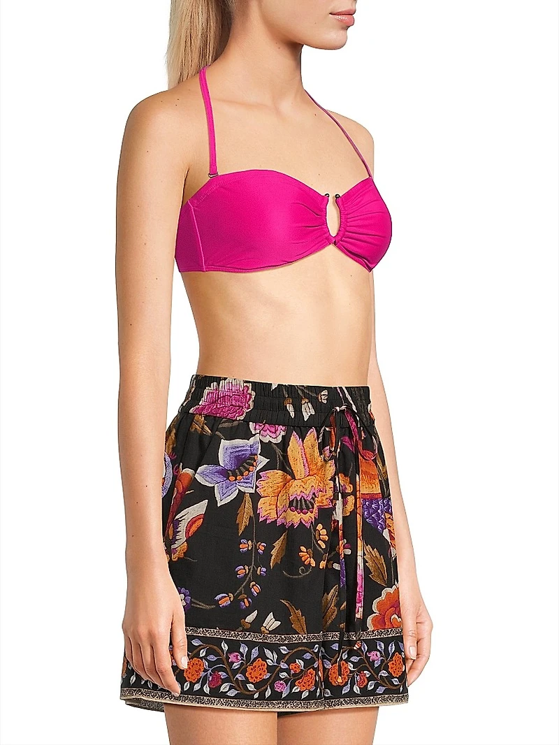 Erin Floral Cotton Elasticized Shorts