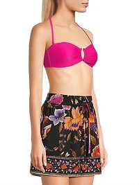 Erin Floral Cotton Elasticized Shorts