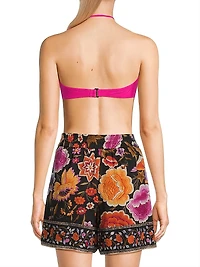 Erin Floral Cotton Elasticized Shorts