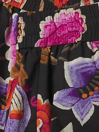 Erin Floral Cotton Elasticized Shorts