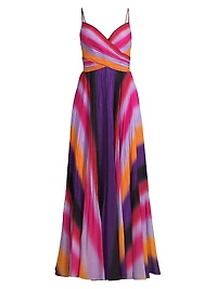 Jules Ombré Striped Maxi Dress