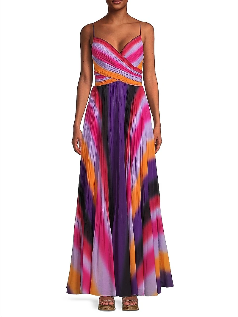 Jules Ombré Striped Maxi Dress