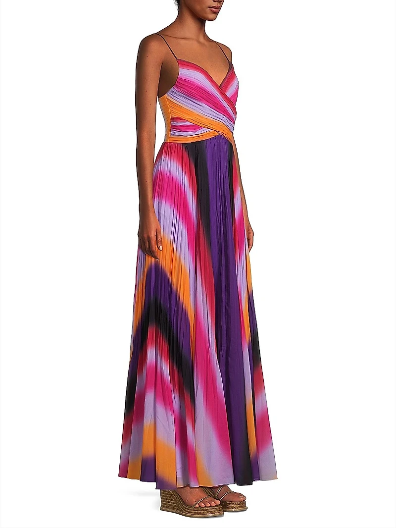 Jules Ombré Striped Maxi Dress