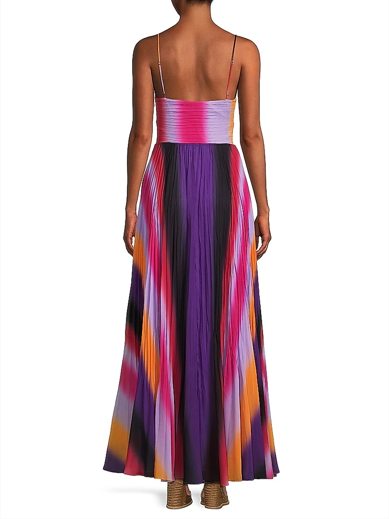 Jules Ombré Striped Maxi Dress