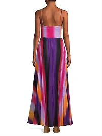 Jules Ombré Striped Maxi Dress