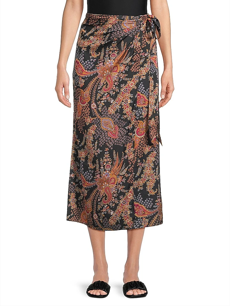Stella Printed Sarong Skirt