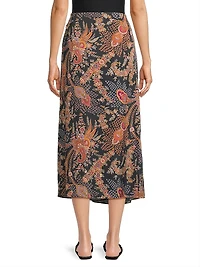 Stella Printed Sarong Skirt