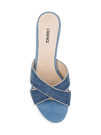 Aveline 55MM Denim Sandals
