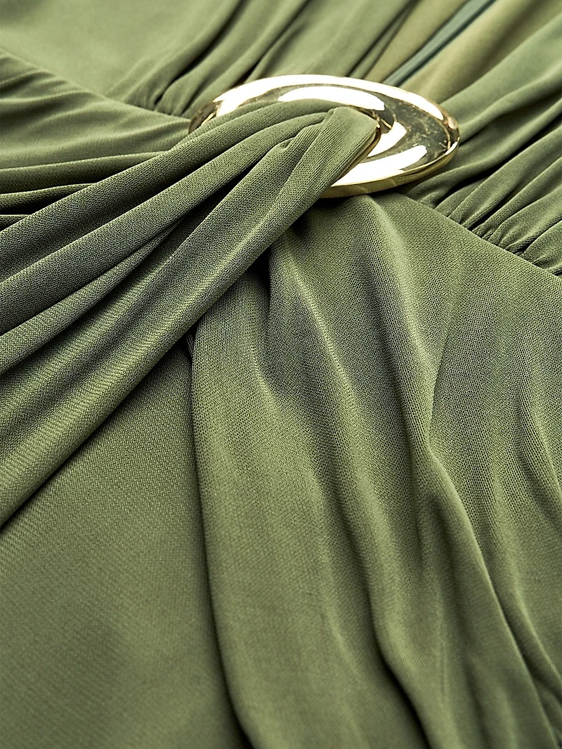 Ahano Jersey Plunge Gown