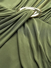 Ahano Jersey Plunge Gown