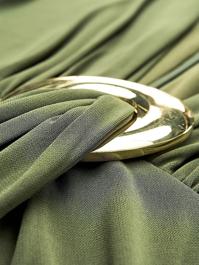 Ahano Jersey Plunge Gown