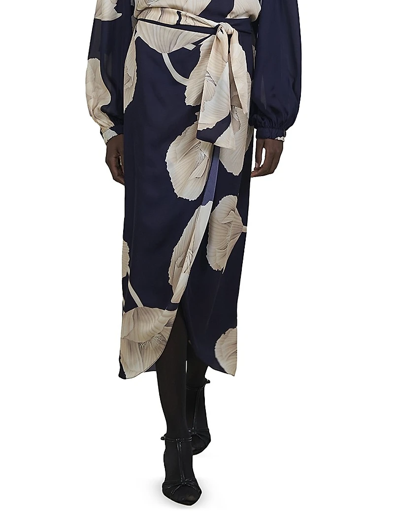 Naturalism Wrap Skirt