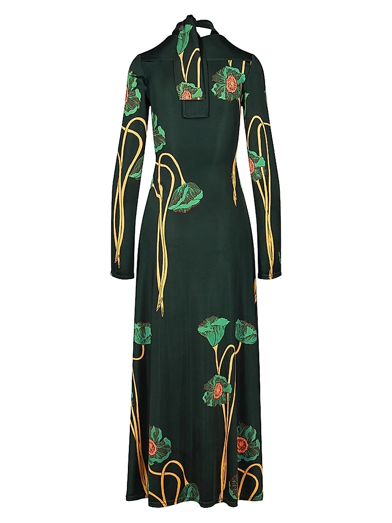 Paisaje Lejano Maxi Dress