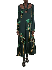 Paisaje Lejano Maxi Dress