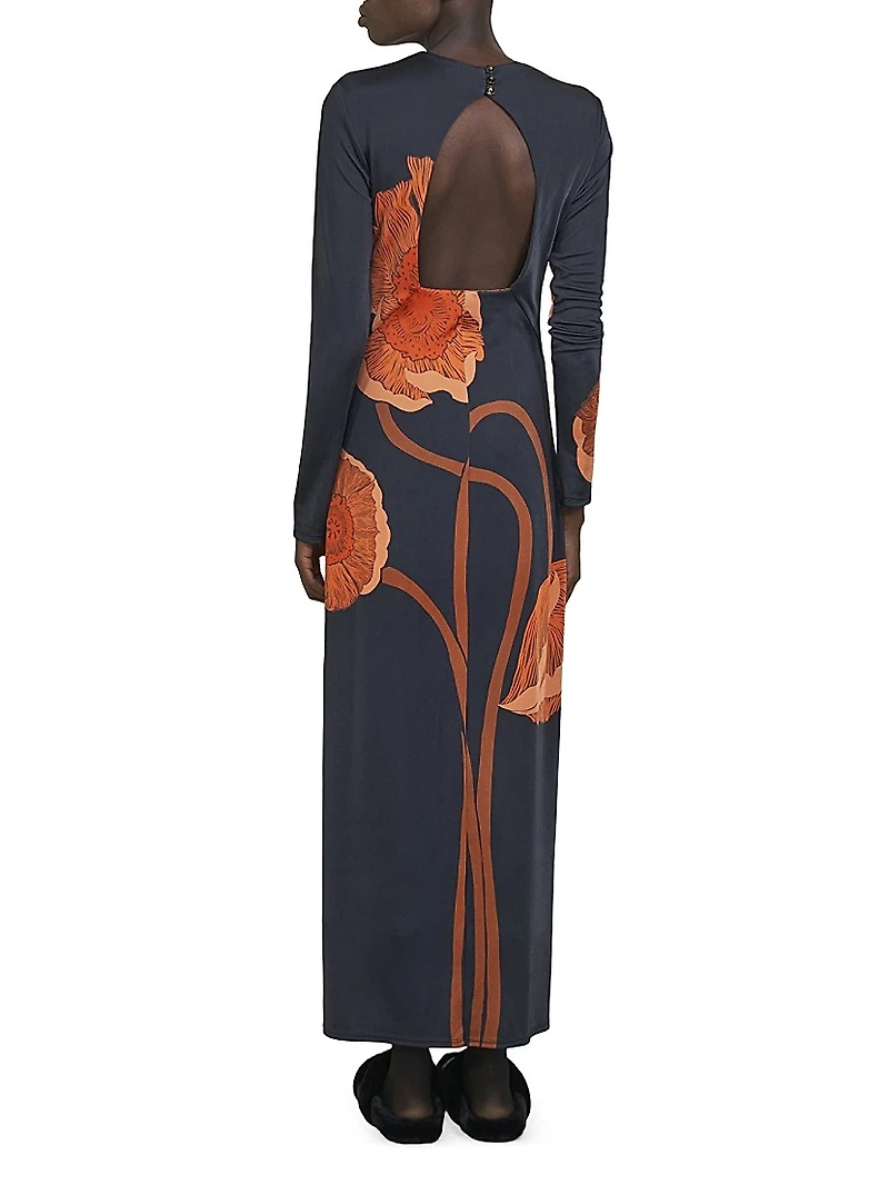 Colourful Allegory Maxi Dress
