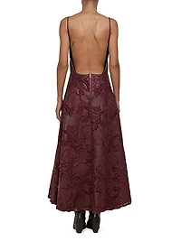 Melancholic Bliss A-Line Dress