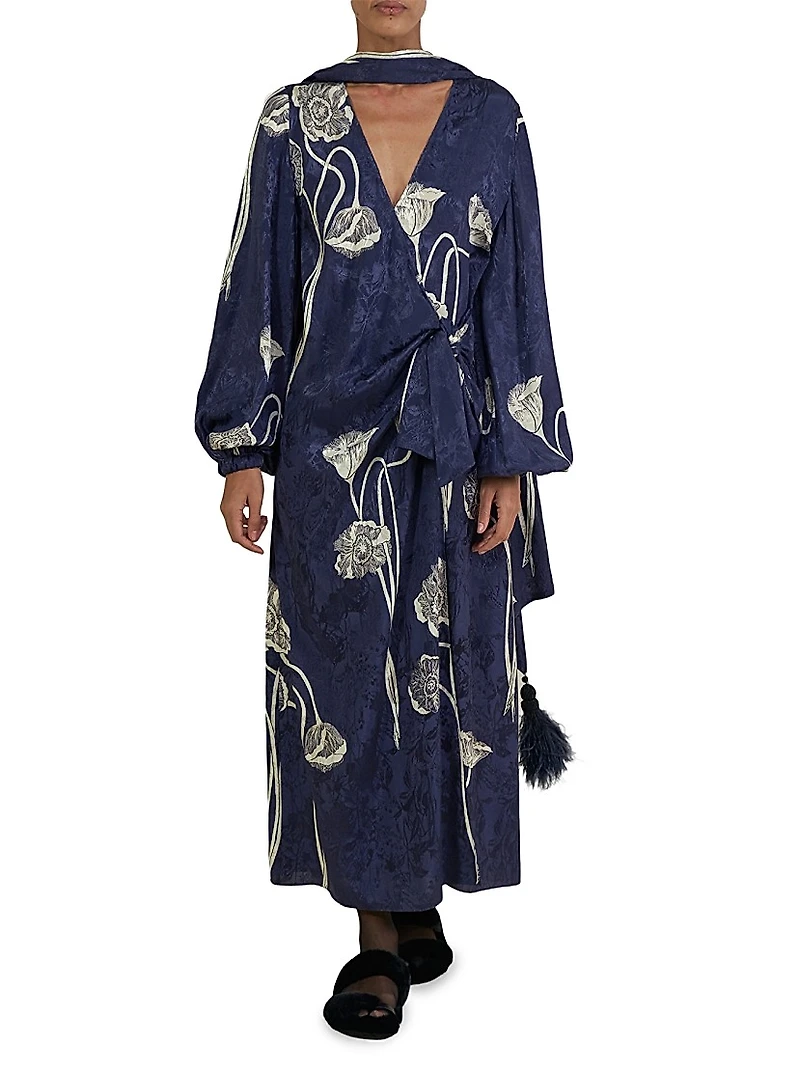 Spiritual Connections Wrap Dress