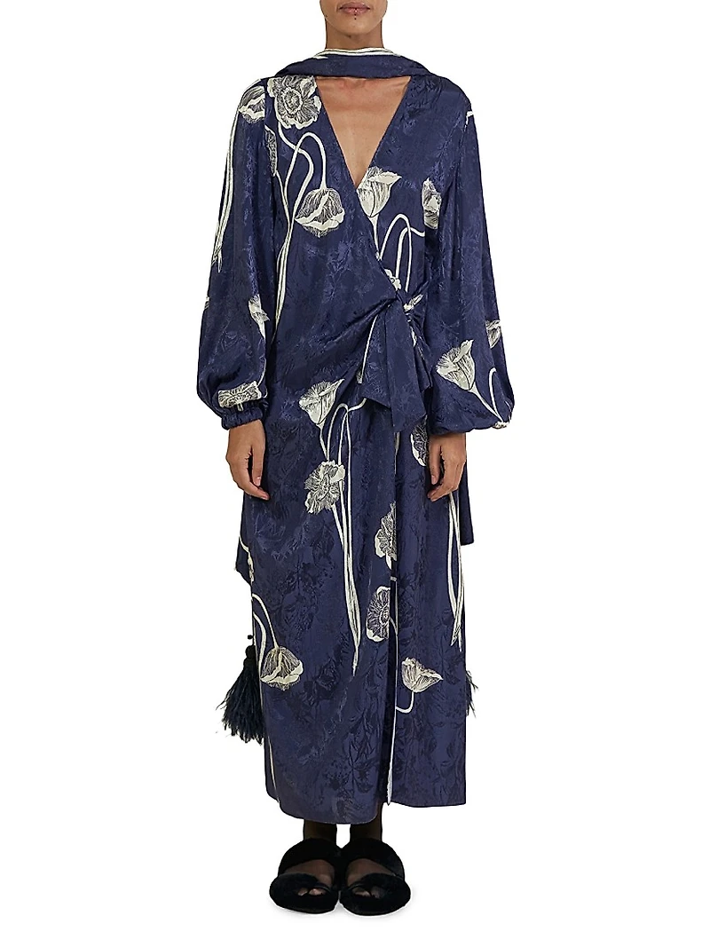 Spiritual Connections Wrap Dress