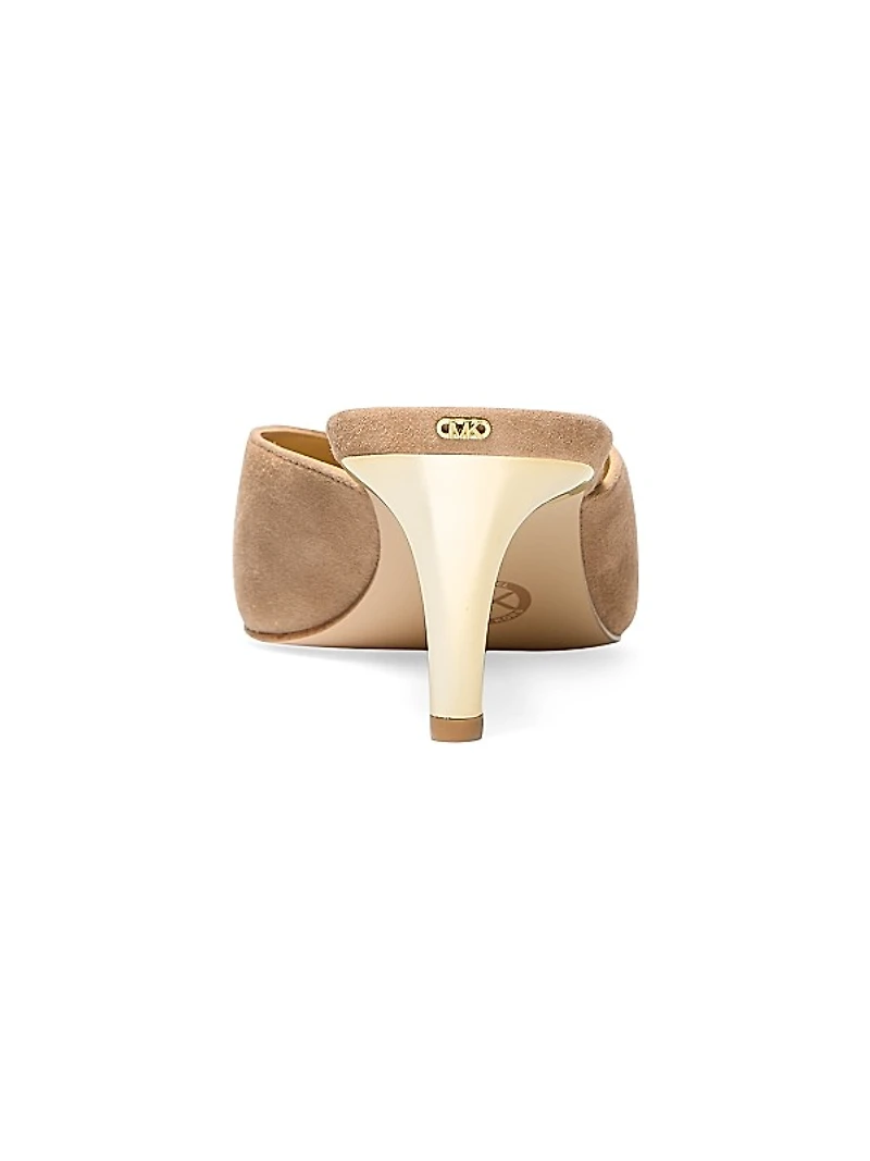 Kasia 60MM Suede Mules