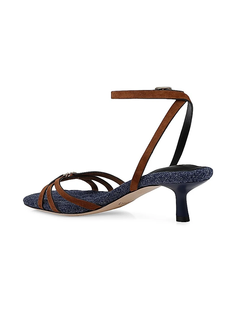 Genette 40MM Suede Sandals