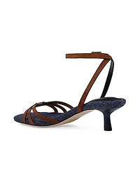 Genette 40MM Suede Sandals