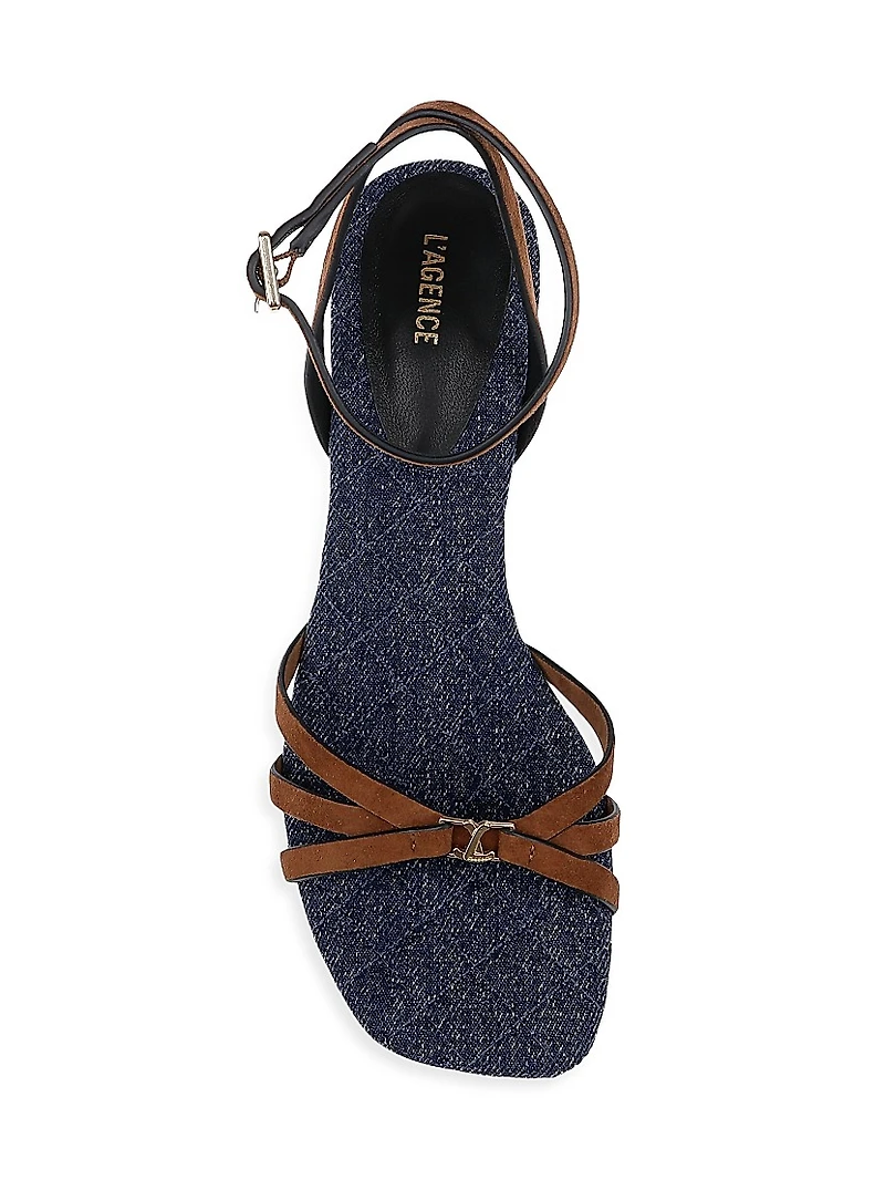Genette 40MM Suede Sandals