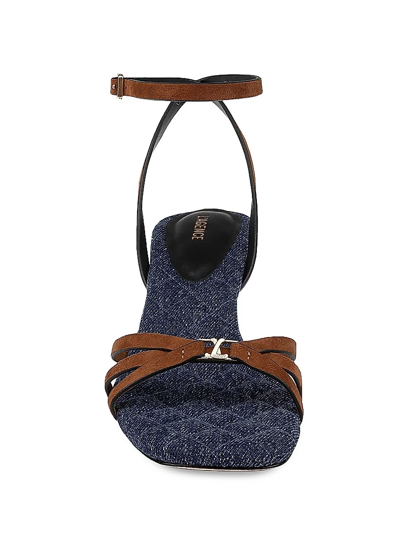 Genette 40MM Suede Sandals