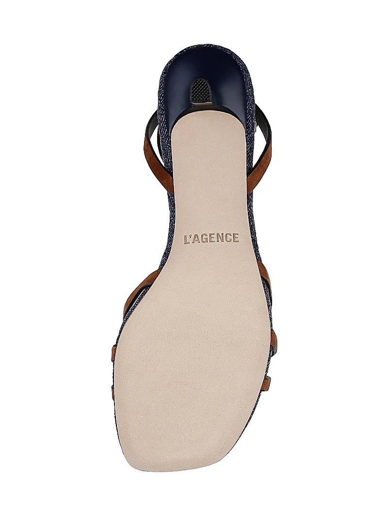 Genette 40MM Suede Sandals