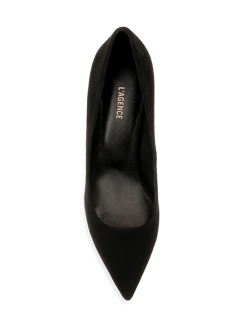Fleur 75MM Suede Pumps