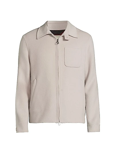 Leandro Double-Face Wool Jacket