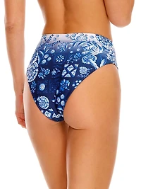 Riveria Radiance Penelope Azure Floral Bikini Bottom