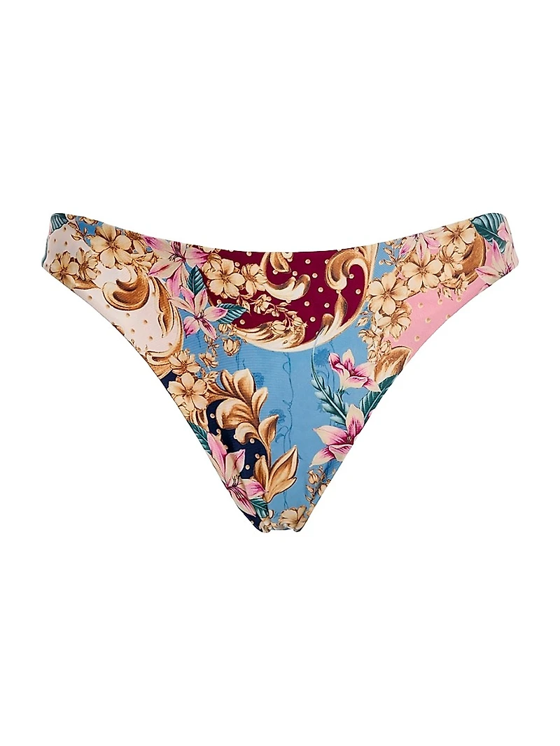 Riveria Radiance Ilu Blush Floral Bikini Bottom