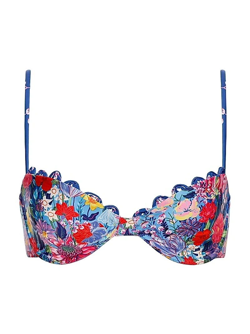 Riveria Radiance Piper Vessel Floral Underwire Bikini Top