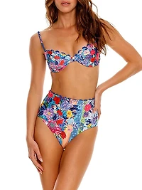 Riveria Radiance Piper Vessel Floral Underwire Bikini Top