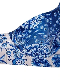 Riveria Radiance Balena Azure Floral Underwire Bikini Top