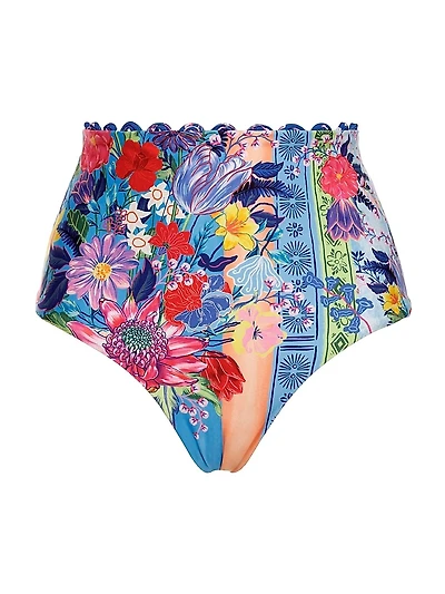 Riveria Radiance Alicia Vessel Floral Bikini Bottom